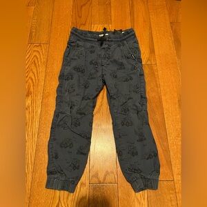 H&M Toddler boys Blue Pants Construction Design, Size 3-4 Years